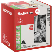 Fischer UX Dübel, Packung mit 45 Stück