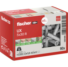 Fischer UX 5x30 R Universaldübel, 90 Stück Packung