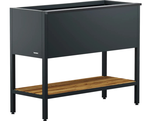 Herstera Pflanzkasten mit Holzablage