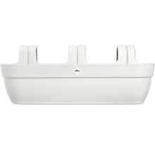 Blumenkasten aus Kunststoff mit Aufhängung und Elho Logo