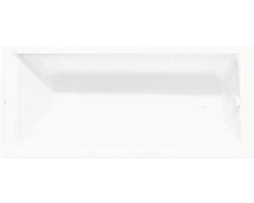 Innenansicht einer rechteckigen Badewanne