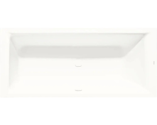 Rechteckige Badewanne von oben