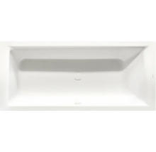 Rechteckige Badewanne von oben