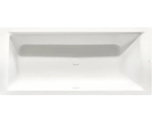 Rechteckige Badewanne von oben