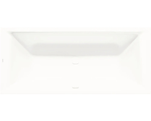 Rechteckige Badewanne von oben