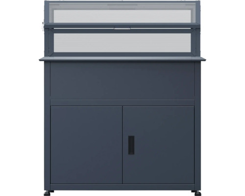 Gartenschrank mit Stauraum und Fenster