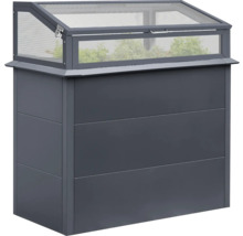 Hochbeet mit Frühbeetaufsatz