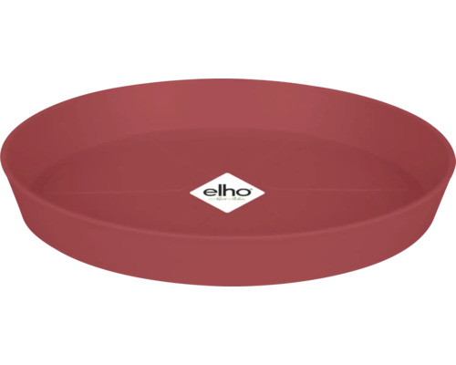 Blumenuntersetzer aus Kunststoff mit Elho Logo