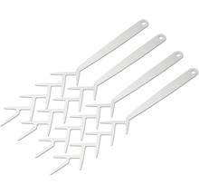 Mehrere Pfostenanker aus Metall