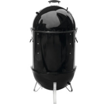 Schwarzer Kugelgrill mit Deckel und Beinen