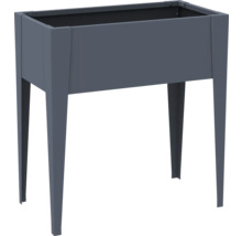 Hochbeet aus Metall mit vier Beinen