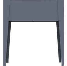 Detailansicht einer Terrassenüberdachung