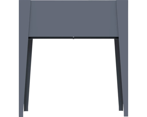 Detailansicht einer Terrassenüberdachung