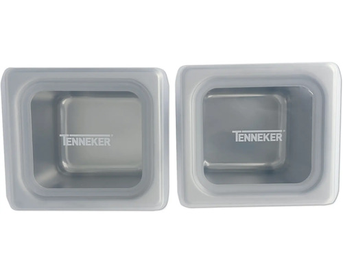 Zwei graue TENNEKER Schalen
