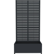 Blumenkasten mit Sichtschutz