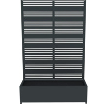 Pflanzkasten mit Rankhilfe für den Garten