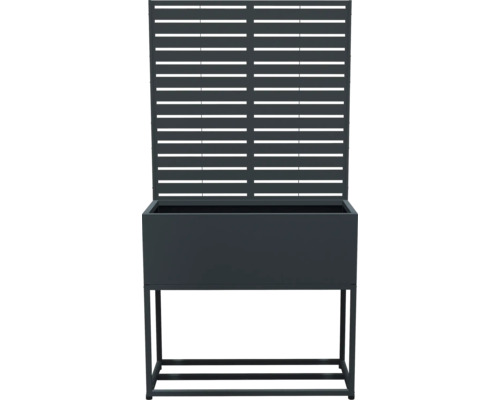 Hochbeet mit Rankgitter für den Garten