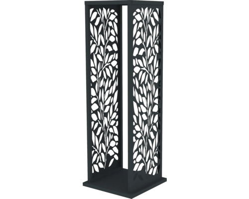 Dekorative Gartenstele mit Blattmuster