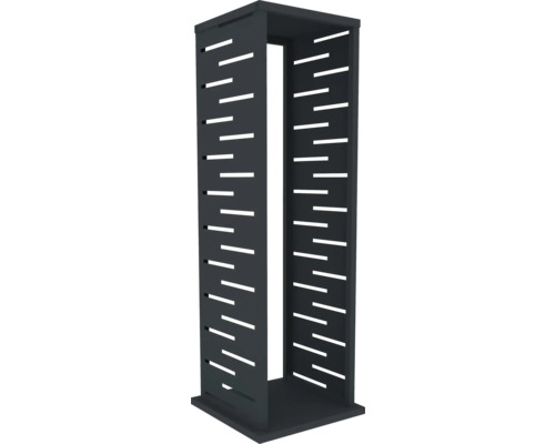 Sichtschutzelement mit horizontalen Schlitzen