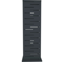 Sichtschutzelement mit horizontalen Schlitzen