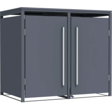 Geräteschrank mit zwei Türen und langen Griffen