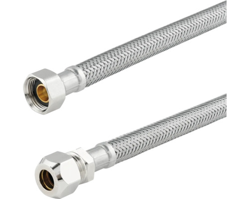 Flexibler Panzerschlauch mit Anschlussstücken