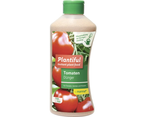 Flüssiger Tomatendünger in der 700-Gramm-Flasche