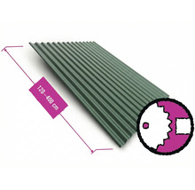 Trapezblech mit einer Länge von 120 bis 400 cm