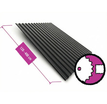 Trapezblech mit einer Länge von 120 bis 400 Zentimeter