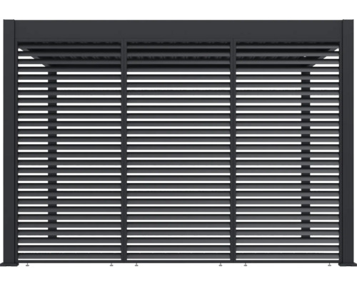 Aluminium Terrassenüberdachung mit Lamellen