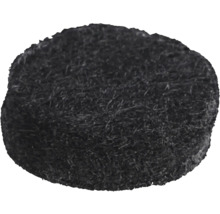 Schwarzer Schleifvlies