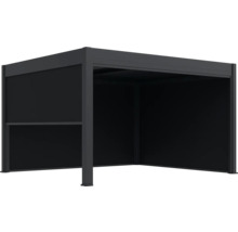 Pavillon mit geschlossenem Seitenteil für den Außenbereich