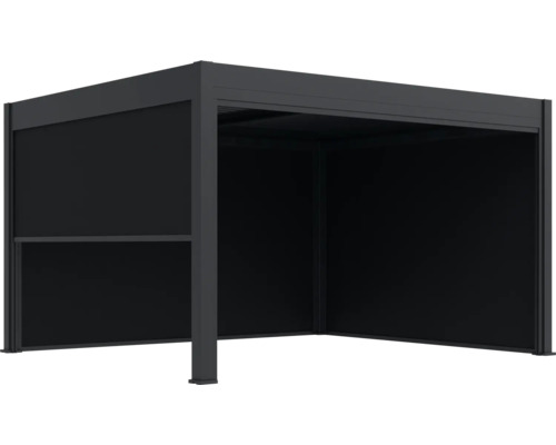 Pavillon mit geschlossenem Seitenteil für den Außenbereich