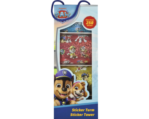 Paw Patrol Sticker Turm mit über 250 Aufklebern