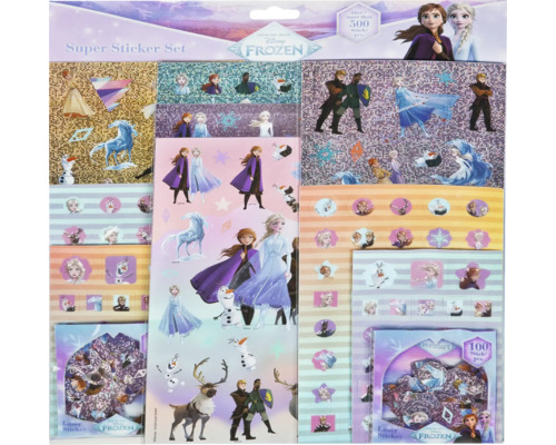Disney Die Eiskönigin Super Sticker Set mit über 500 Aufklebern
