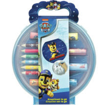 Kreativset zum Mitnehmen mit Paw Patrol Motiven, Stiften und Malvorlagen