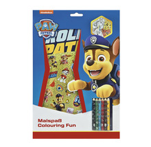 Paw Patrol Malset mit Wachsmalstiften