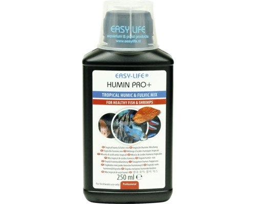 Easy Life Humin Pro Plus, tropische Huminstoffmischung für gesunde Fische und Garnelen, 250 ml