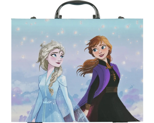 Koffer mit Abbildung von Anna und Elsa aus dem Film Die Eiskönigin