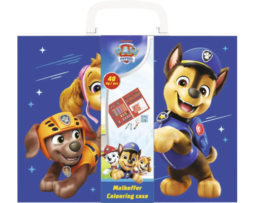 Paw Patrol Malkoffer mit 40 Teilen