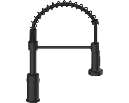 Küchenarmatur mit Spiralfeder