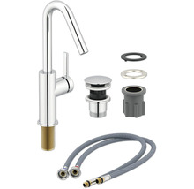 Waschtischarmatur mit Zubehör