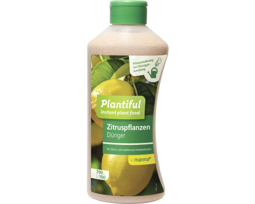Flasche Zitruspflanzendünger mit 700 Gramm Inhalt