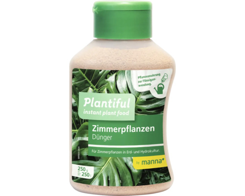 Zimmerpflanzendünger manna Plantiful 250 g Plantiful Zimmerpflanzen Dünger von Manna, 250 Gramm für Zimmerpflanzen in Erd- und Hydrokultur.