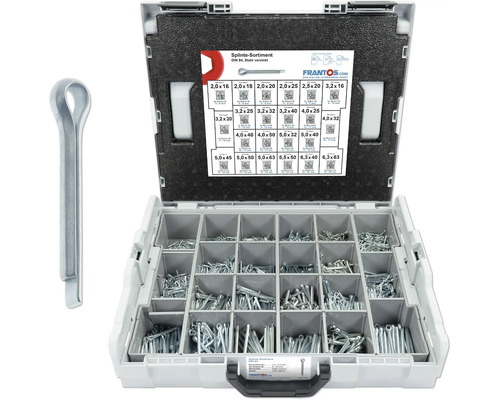 Splint Sortiment in Sortimentskasten