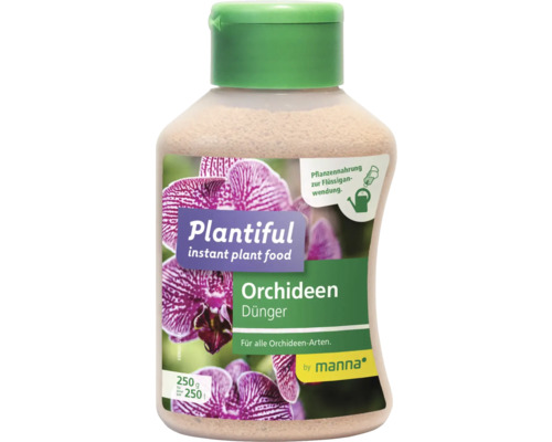 Orchideendünger manna Plantiful 250 g Flüssigdünger für Orchideen, 250 Gramm, von Manna