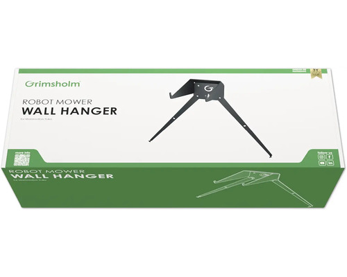 Grimsholm Roboter-Rasenmäher Wandhalterung Verpackung