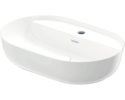 Aufsatzwaschbecken aus Sanitärkeramik mit Duravit Logo