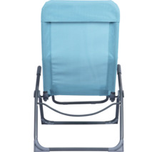 Gartensessel mit Textilbezug und Metallgestell