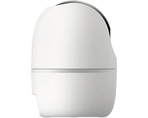 Weiße Überwachungskamera